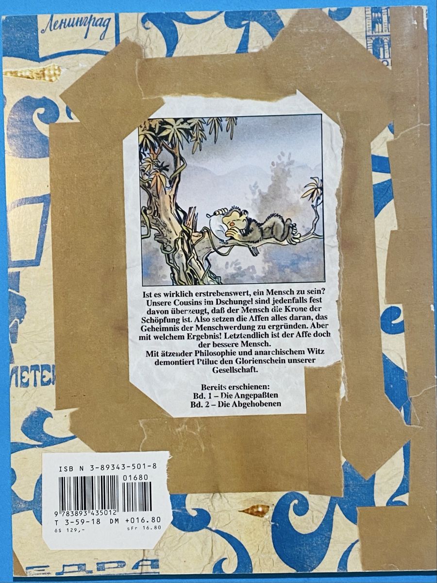 Fumetti: Affentango Comic Band 2: Die Abgehobenen – Usato da Zuerich venduto da SonderArt-Wertgut 2