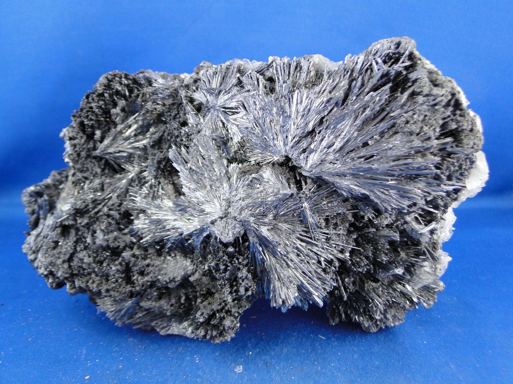 Minerali & Pietre curative: Baryt auf Berthierit – Usato da Schinznach Bad venduto da Demerald 4