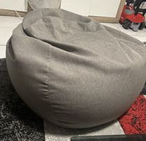 Sitzsack grau, gute Zustand
