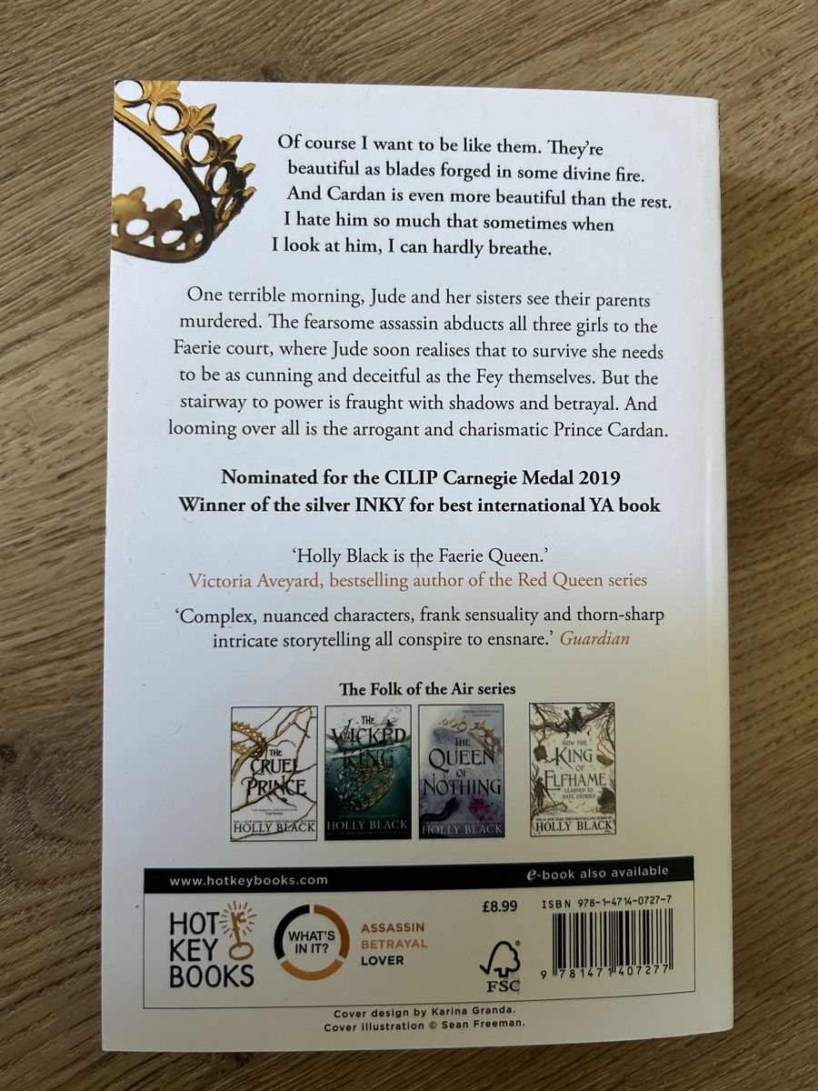 Libri: The Cruel prince – Nuovo (secondo la descrizione) da Evilard venduto da lia_bqs5 1