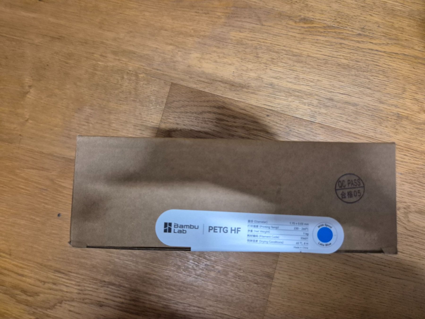 Bambu Lab Filamento: Bambu Lab PETG HF Lake Blue mit Spule – Nuovo e nell'imballaggio originale da Rickenbach b. Wil venduto da agu_6jgz 1
