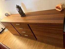 Sideboard Nussbaum furniert geölt - zum Abholen