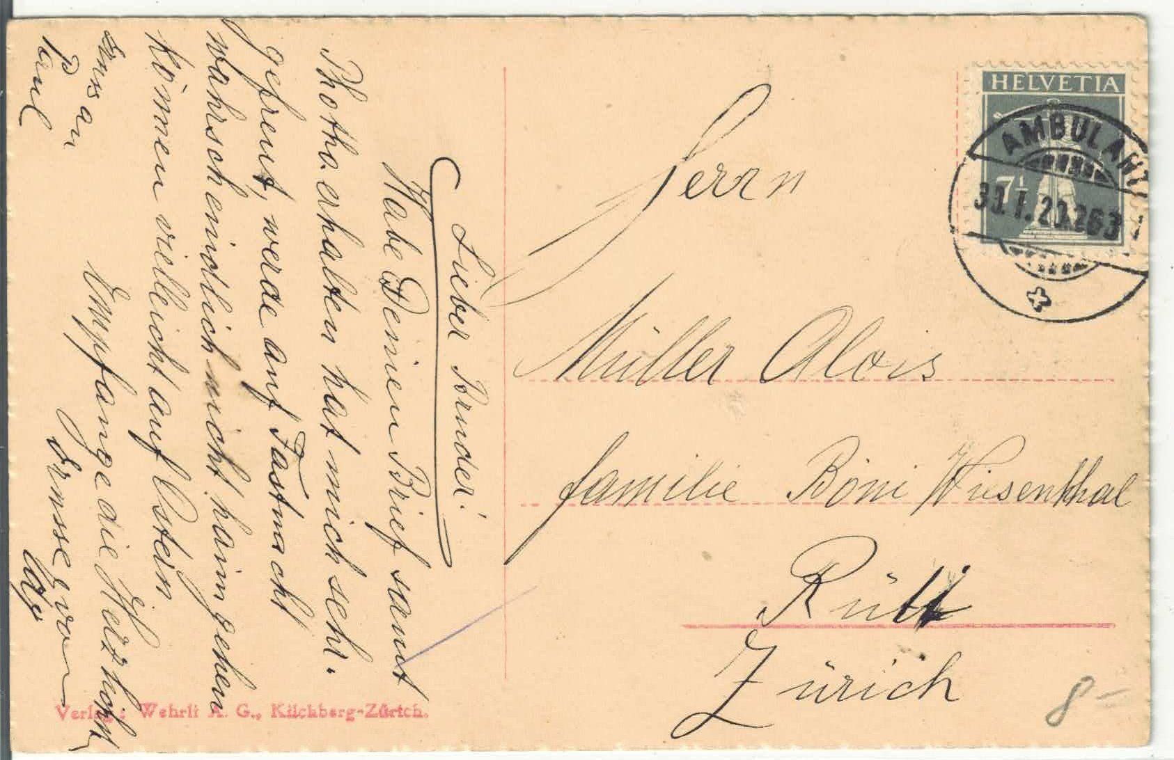 Cartoline postali: Rorschach vom Rorschacherberg aus gesehen – Usato da Ettingen venduto da Kartenplanet 1