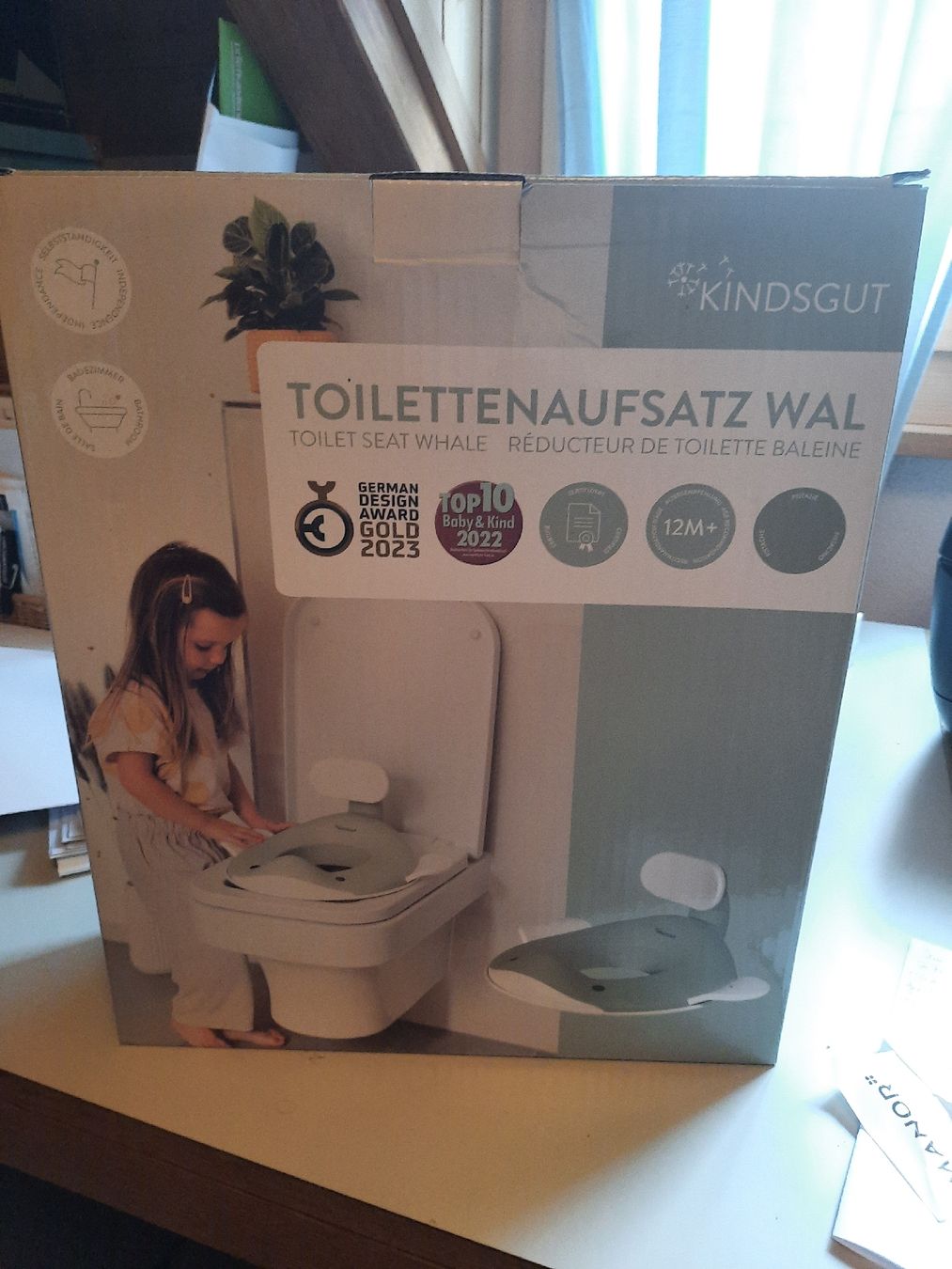 Sdraiette & Sdraiette a dondolo: Toilettenaufsatz Wal neu – Nuovo e nell'imballaggio originale da Basadingen venduto da 7_zwerge