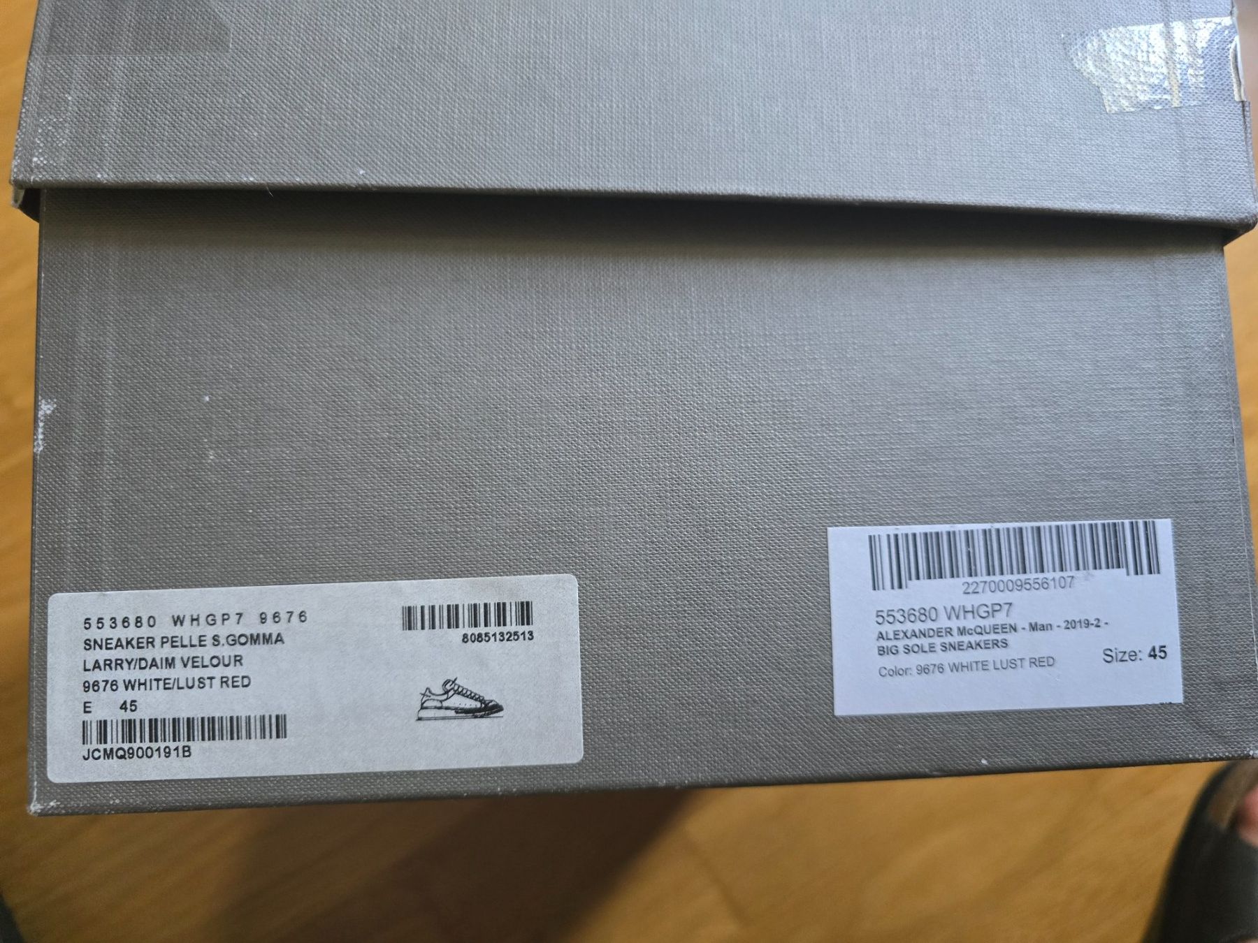 Alexander Mcqueen Scarpe da uomo: Alexander McQueen size 45 new – Nuovo e nell'imballaggio originale da Cham venduto da GianniQ 5