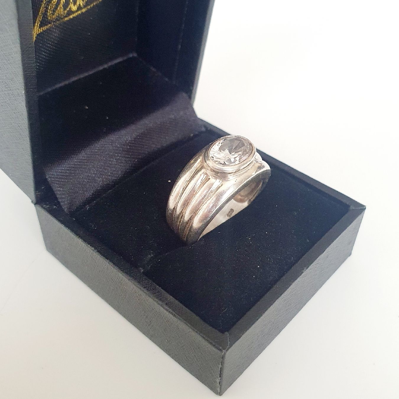 Bagues: Silber Ring  925 Silber mit Stein Grösse 17.6 mm  – D'occasion à Kreuzlingen par Wunderkiste123 3