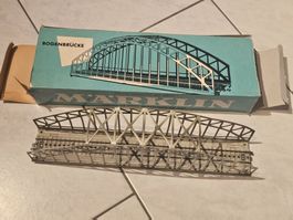 Märklin Bogenbrücke 7163 gebraucht mit Originalkarton