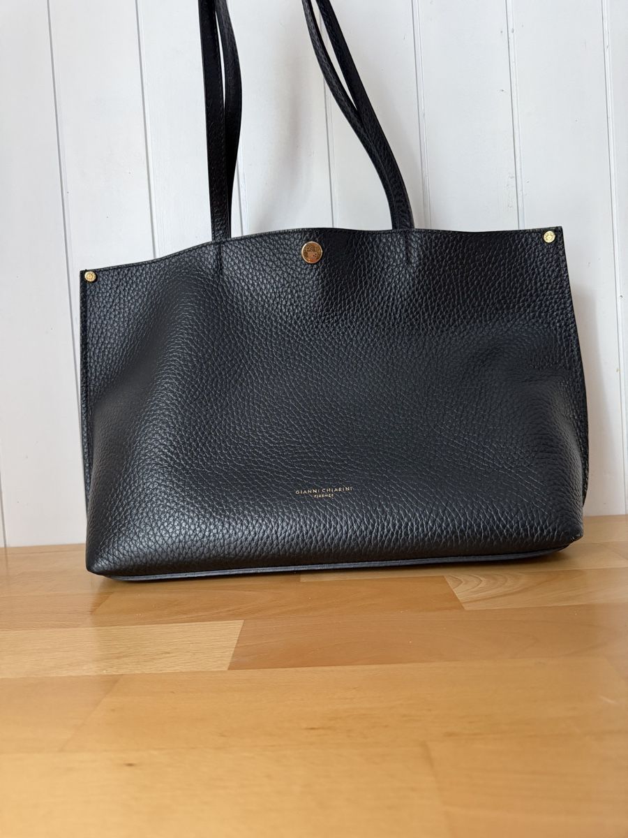 Taschen für Damen: Tasche GIANNI CHIARINI schwarz Shopper – Gebraucht aus Thun von 92cLaudi