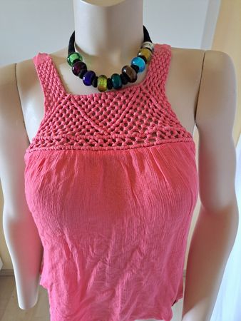 Superdry Häkel Top, neu mit Etikett, Gr. M Baumwolle