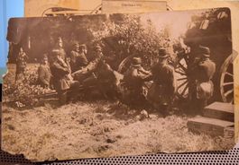 Historische Aufnahme Schweizer Armee, Artillerie, 1910er ...