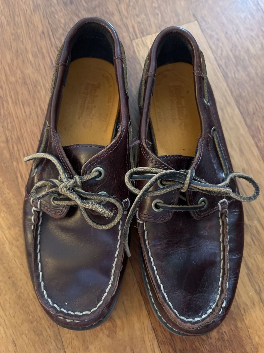 Scarpe per ragazzi: Timberland Bootsschuhe Gr. 33, Dunkelrot / Braun – Usato da zürich venduto da Fourstar0 1