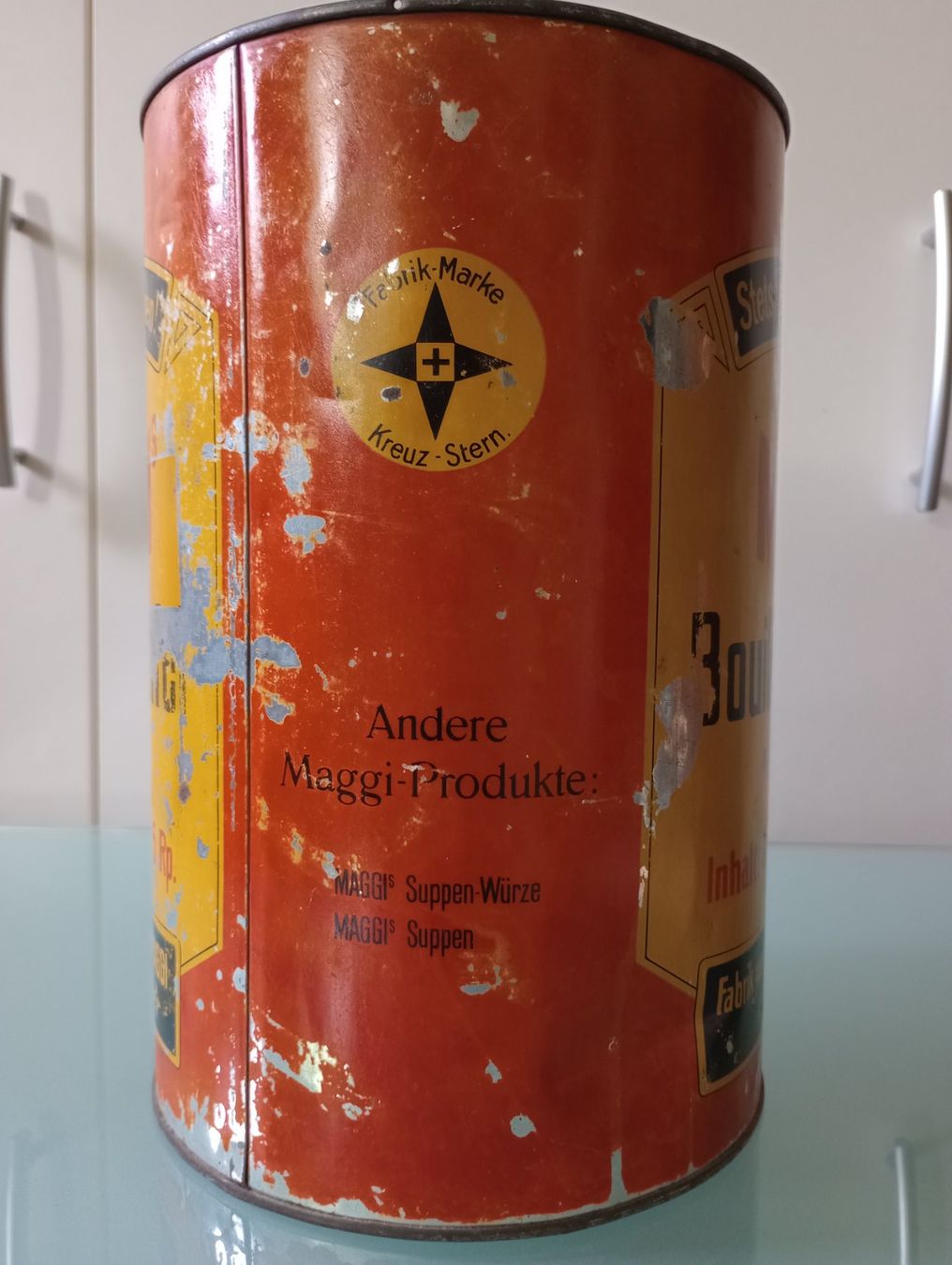 Barattoli: Blechdose MAGGI'S Bouillon-Würfel – Usato da Herisau venduto da ACm9 3