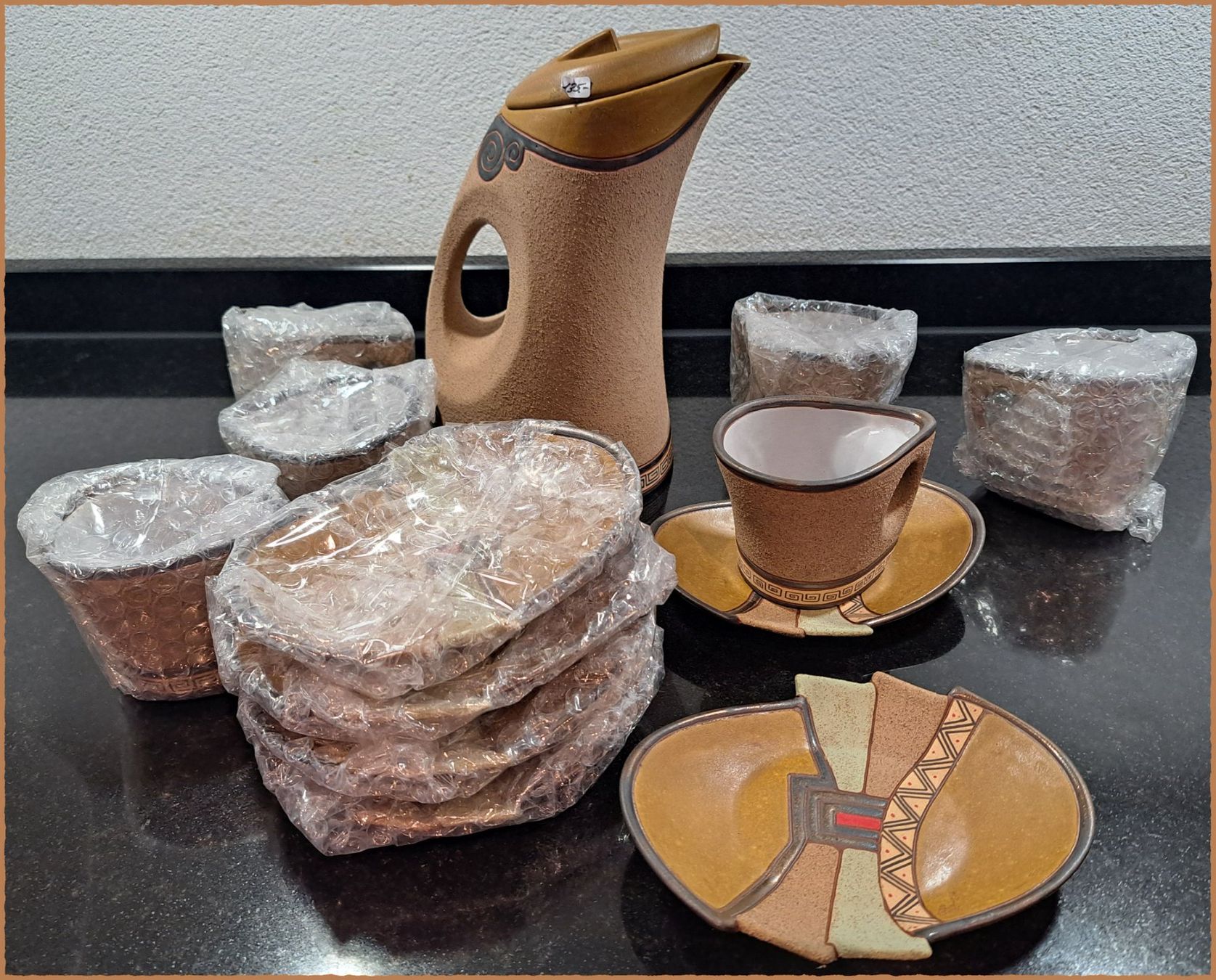 Set di piatti: Vietnamesisches Tee-Set (Sand) – Nuovo e nell'imballaggio originale da Nassenwil venduto da QuarySeller
