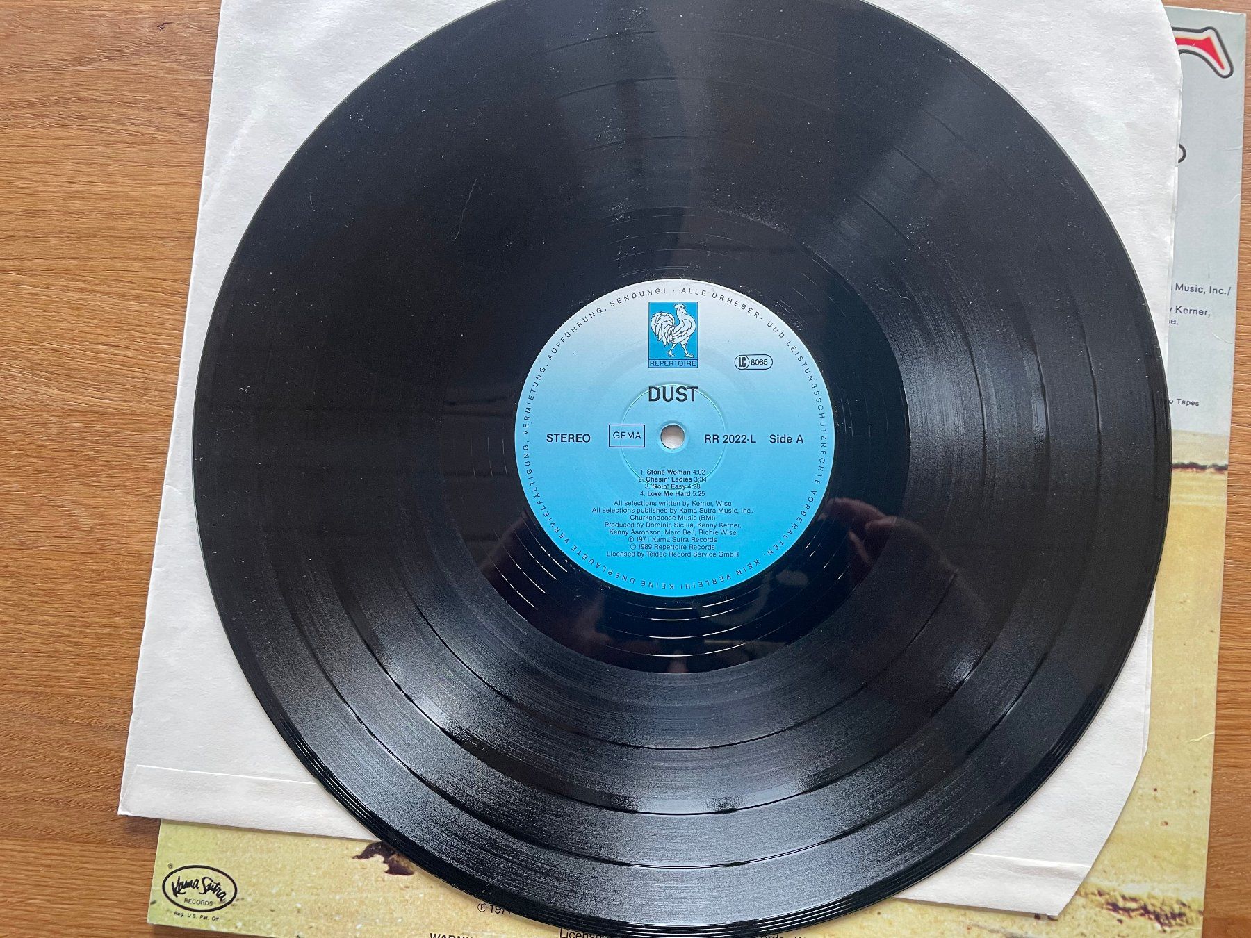Dischi in vinile: Dust, Same, Nachpressung von 1989, D – Usato da Kleinlützel venduto da Vinylspezi 2