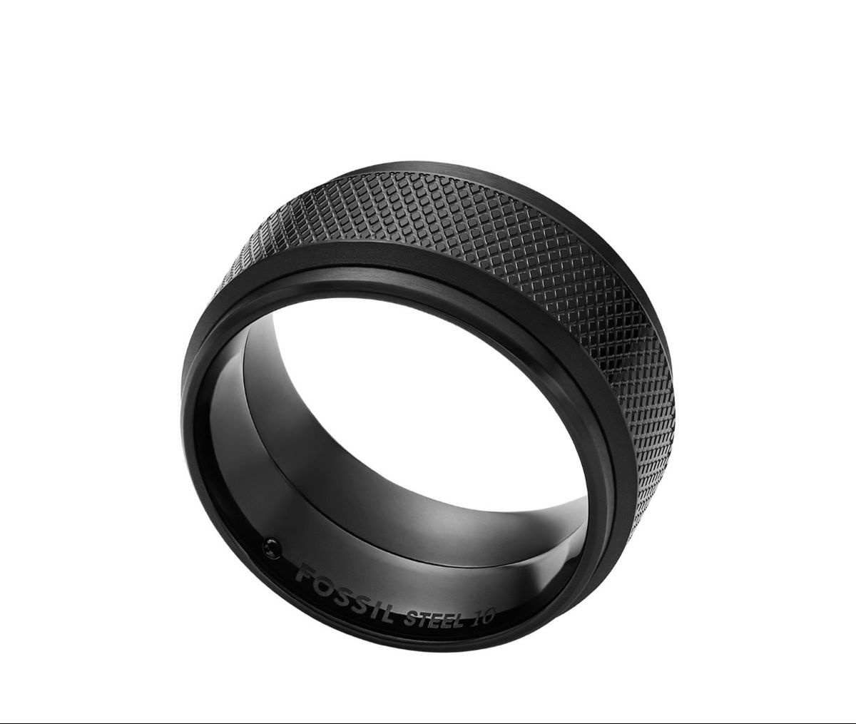 Fossil Anelli: Fossil KNOX - Ring - black Gr.59 – Nuovo (secondo la descrizione) da Emmenbrücke venduto da ThomiE01