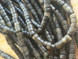Strang echte golden Obsidian Scheiben 2x4 mm