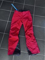 Pantalon de ski Salomon femme rouge bordeaux, taille 38