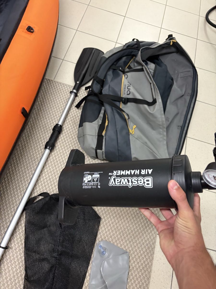 Bestway Boote: Inflatable Kayak Hydro Force Orange 2-Person – Neu (gemäss Beschreibung) aus Küsnacht ZH von las_w8st 4