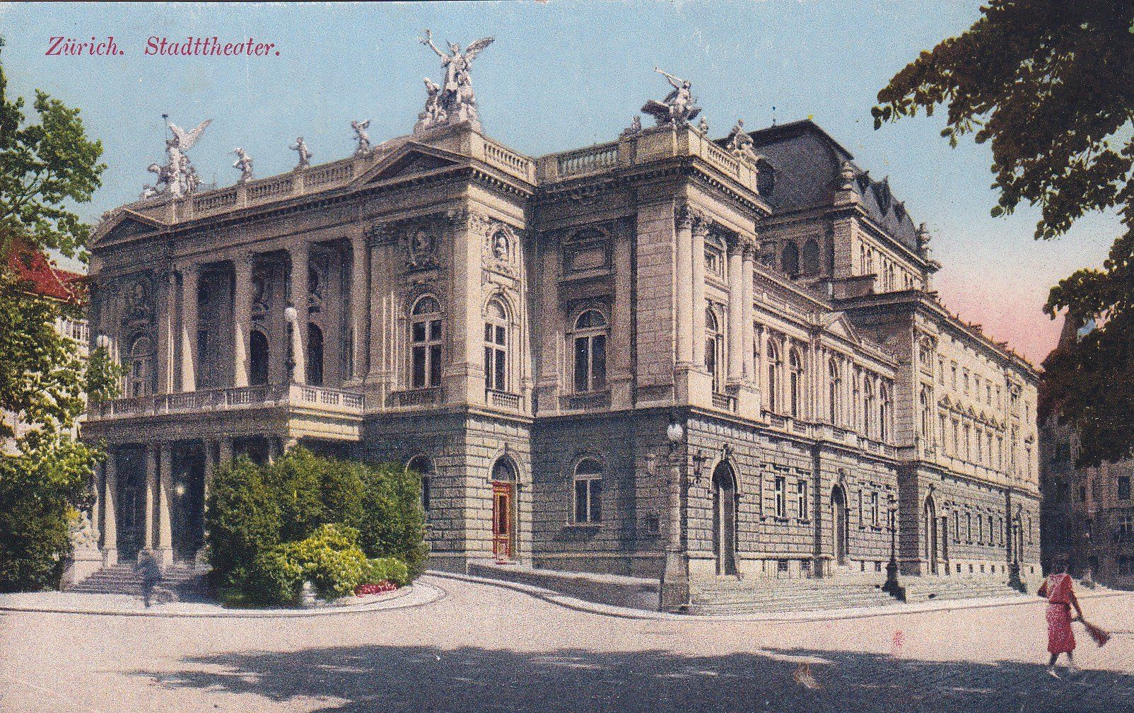 Cartoline postali: Zürich Stadttheater N°505 – Usato da Cormoret venduto da Pascalll2001