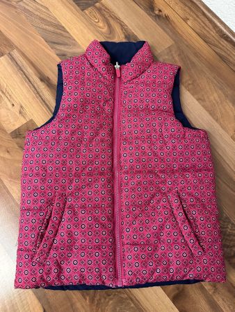 Mädchen Gilet Weste, Grösse 122/128, wendbar!
