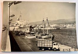 Santa Cruz de Tenerife / Teneriffa - Hafen, gelaufen 1960