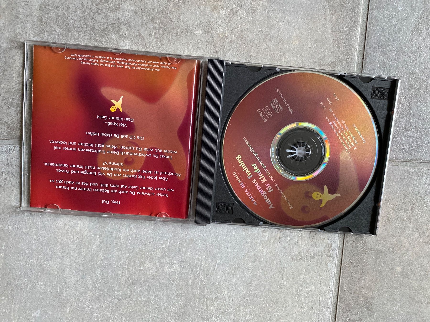 CD: CD Autogenes Training für Kinder – Usato da Bülach venduto da Jackybabue 2