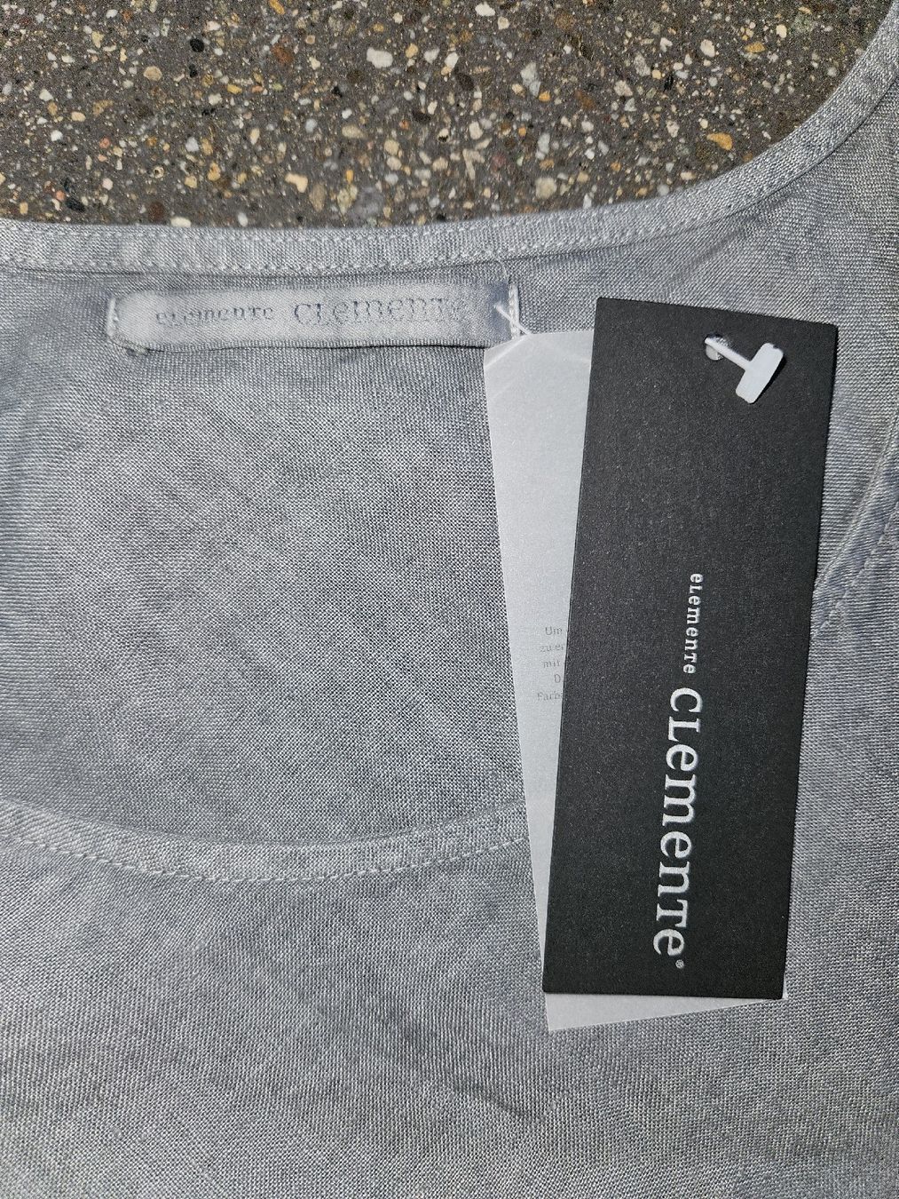 Kleider: Kleid Clemente Grösse 1 graphite 100% Leinen neu – Neu und originalverpackt aus Anwil von tamoos 3
