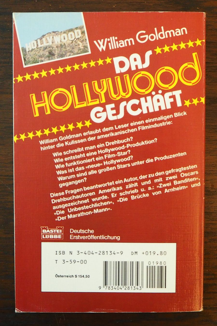 Libri: Das Hollywood Geschäft von William Goldman – Usato da Chur venduto da big_5zx8 1