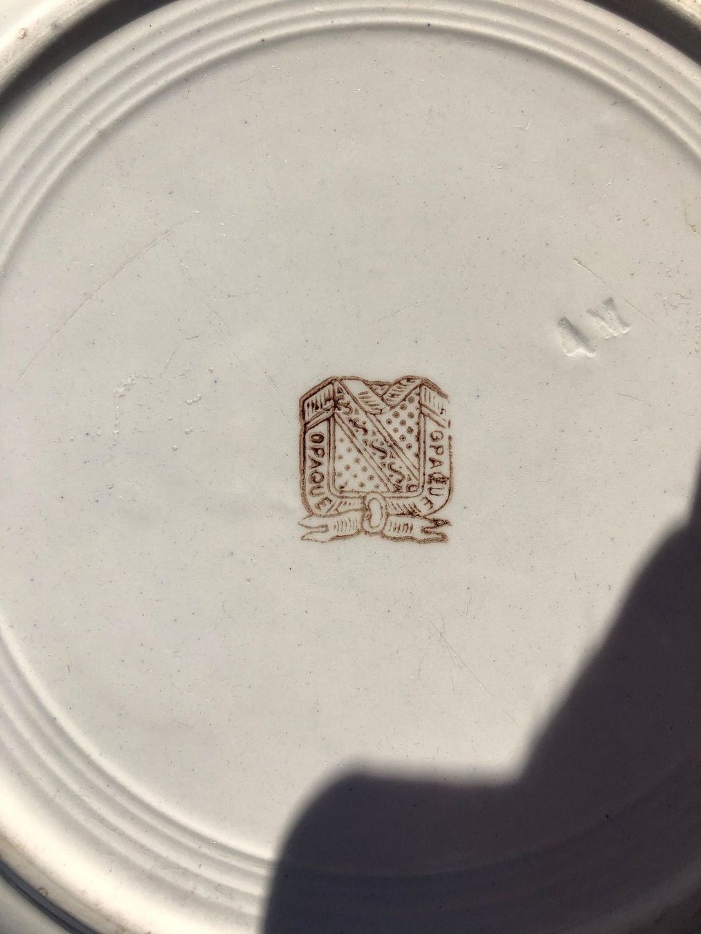 Piatti: Assiette en porcelaine ''OPAQUE'' – Usato da Saignelégier venduto da Ax3l 1