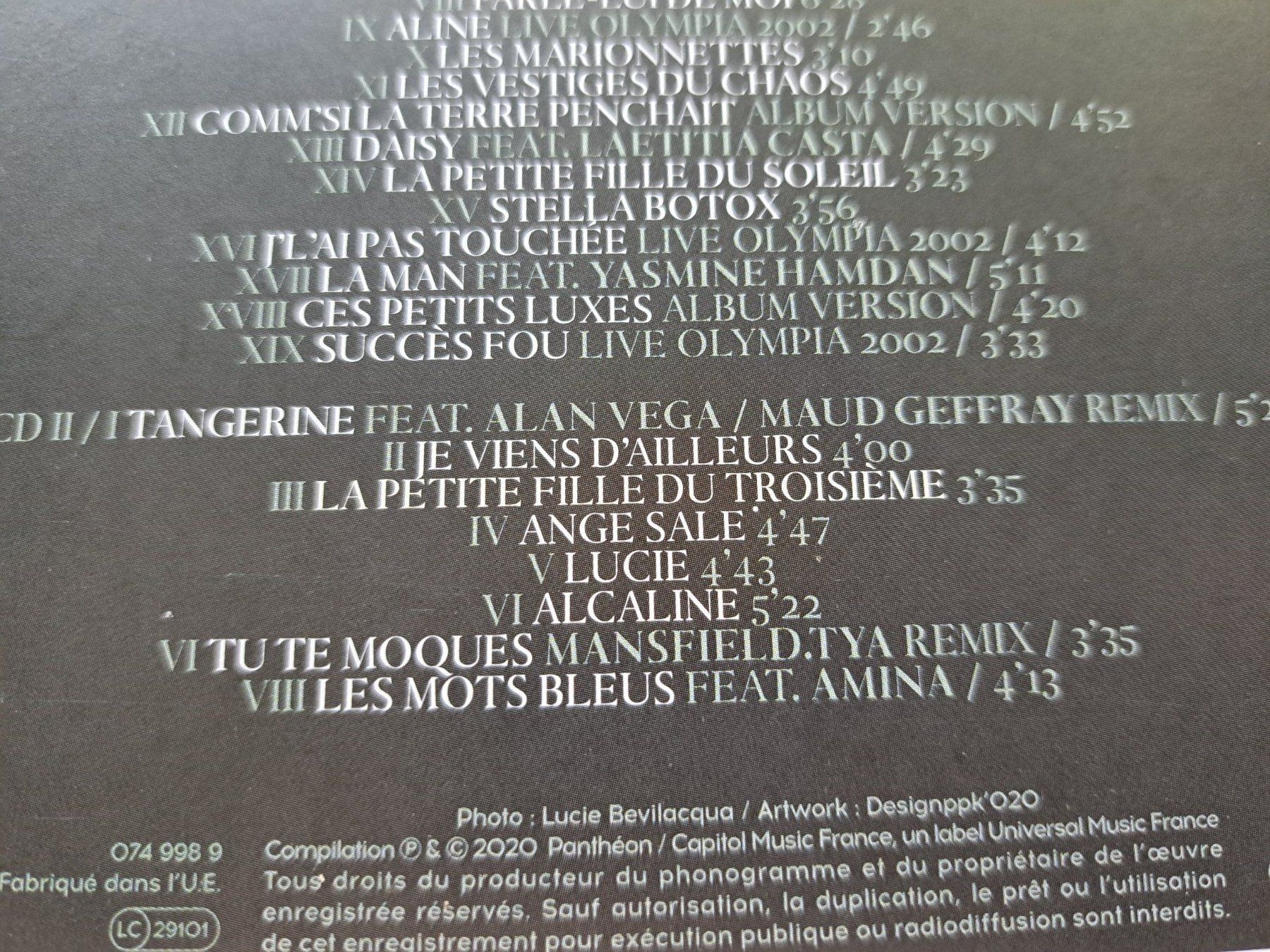 CDs: Cd Christophe - Ultime – D'occasion à Pully par bro_n52j 3