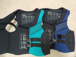 Schwimmwesten Modell LS01-1 Set 2 Stück Grösse S neu