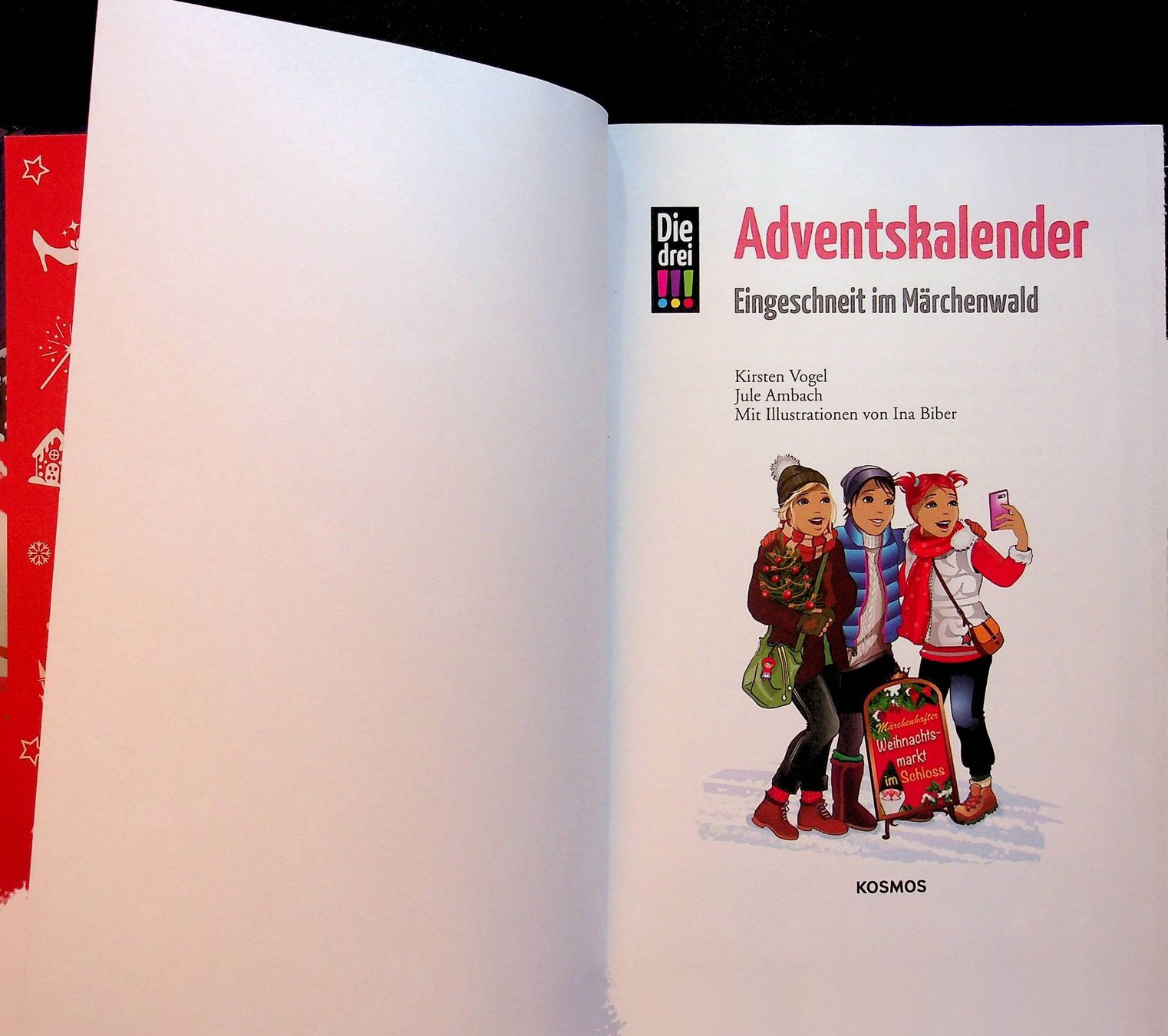 Libri: Die drei !!!  Adventskalender Eingeschneit im Märchenwald – Usato da Reitnau venduto da Zaomir 2