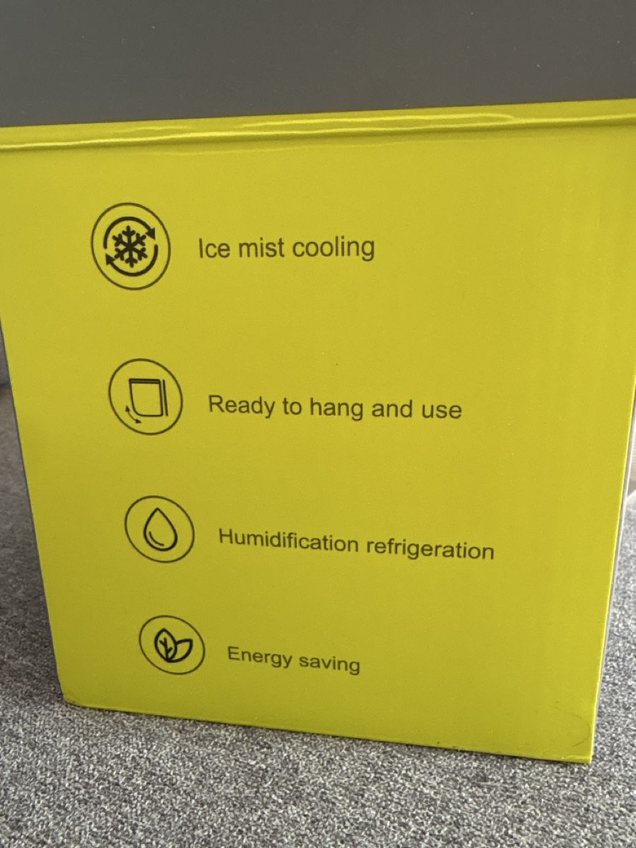 Ventilatori: Air Cooling mist fan  – Nuovo (secondo la descrizione) da Kerns venduto da mueller71 3