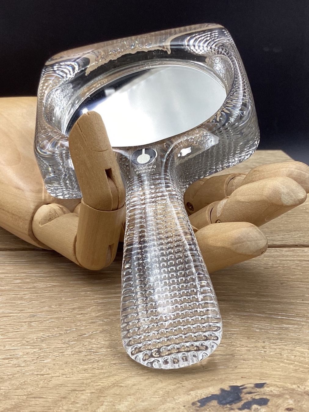 Spiegel: Charmant petit miroir en verre – Gebraucht aus Agiez von Beve15