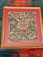 Buddhas Leben, gemalt von tibetischen Mönchen