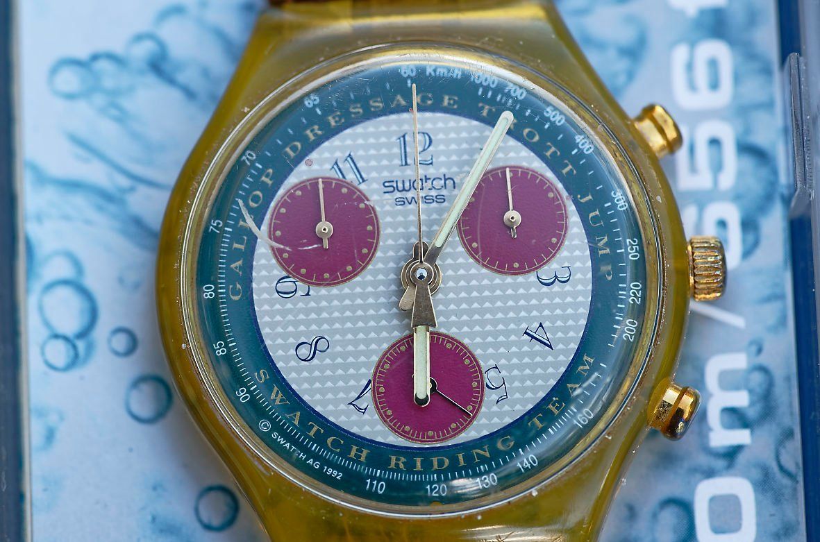Swatch Orologi: Getragene Aqua SCUBA 200 (SBB 101) – Usato da Bern venduto da Maccalvin 1
