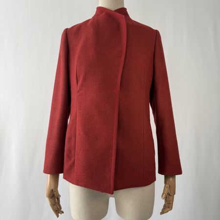 AKRIS Red Wool Jacket