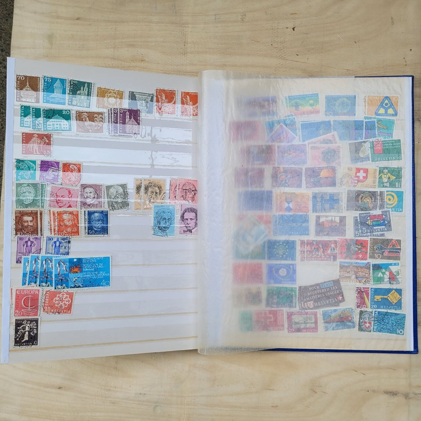 Alle Briefmarken: Briefmarkensammlung CH & Welt – Gebraucht aus Zürich von Ok4u 4
