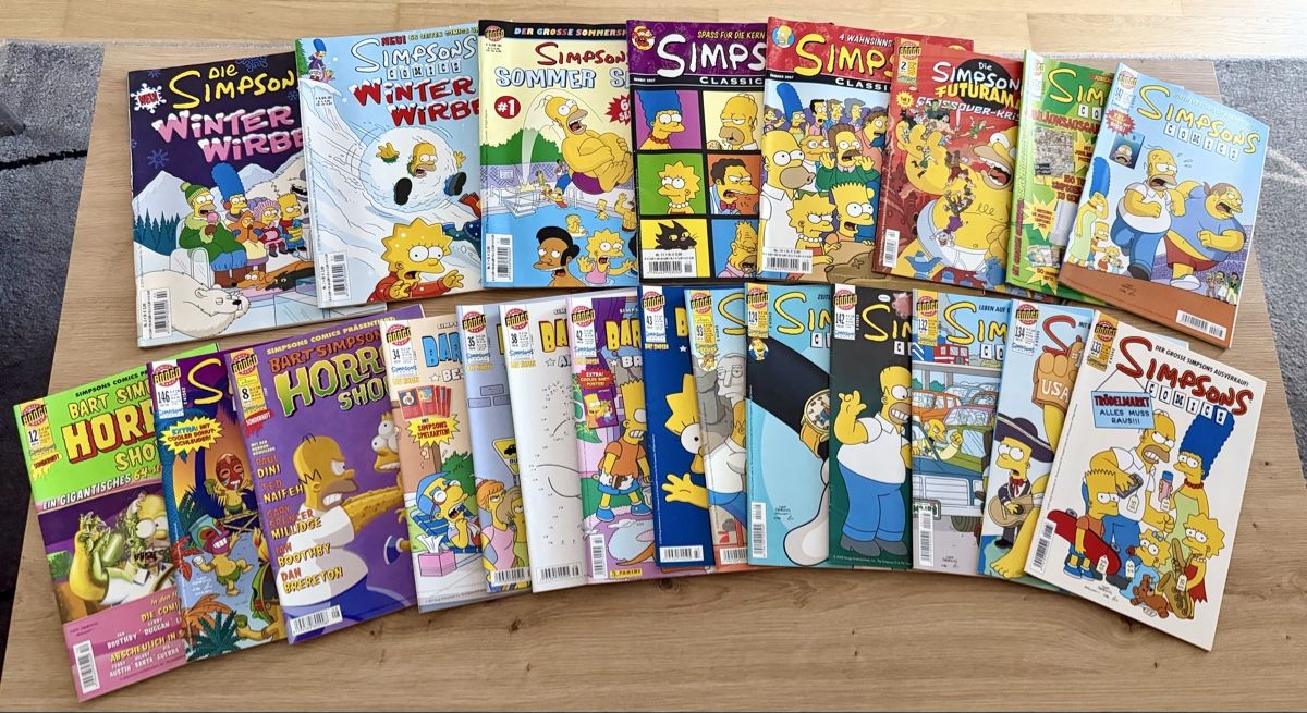 BD: Diverse the Simpsons Comics – D'occasion à Winterthur par Zabuza_7