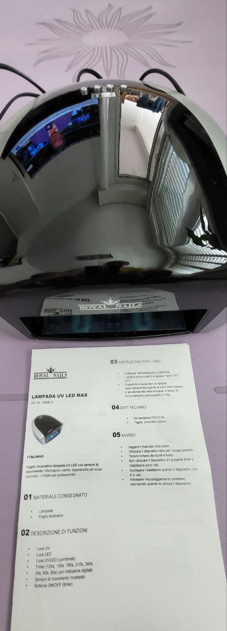 Künstliche Fingernägel: UV LED Lampe Max Royal Nails mit Timer gut erhalten – Neu (gemäss Beschreibung) aus Kriens von armin69 2