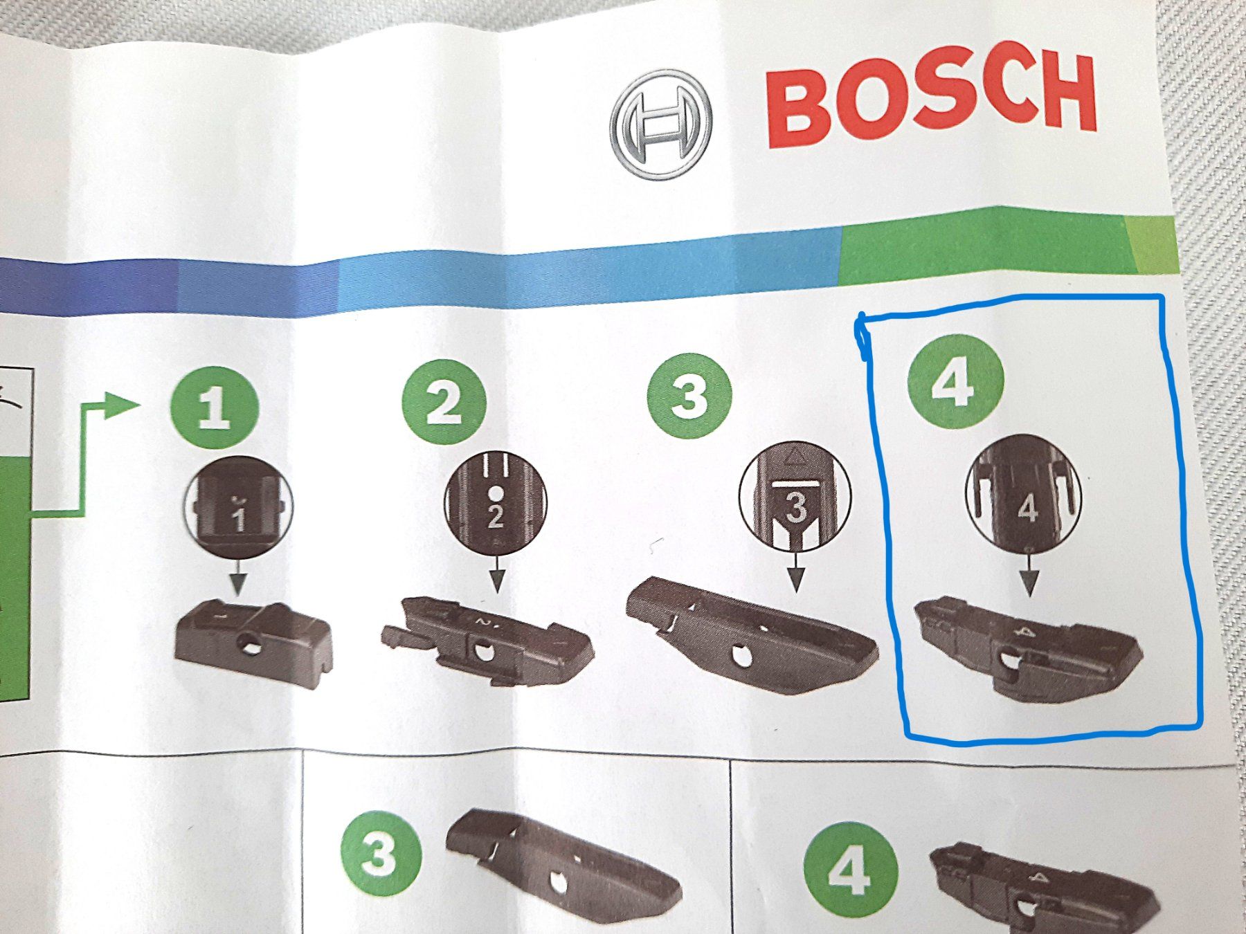 Bosch Toutes les pièces auto: BOSCH Scheibenwischer- Adapter – Neuf (Voir description) à Beinwil am See par Restwert_Beinwil 3