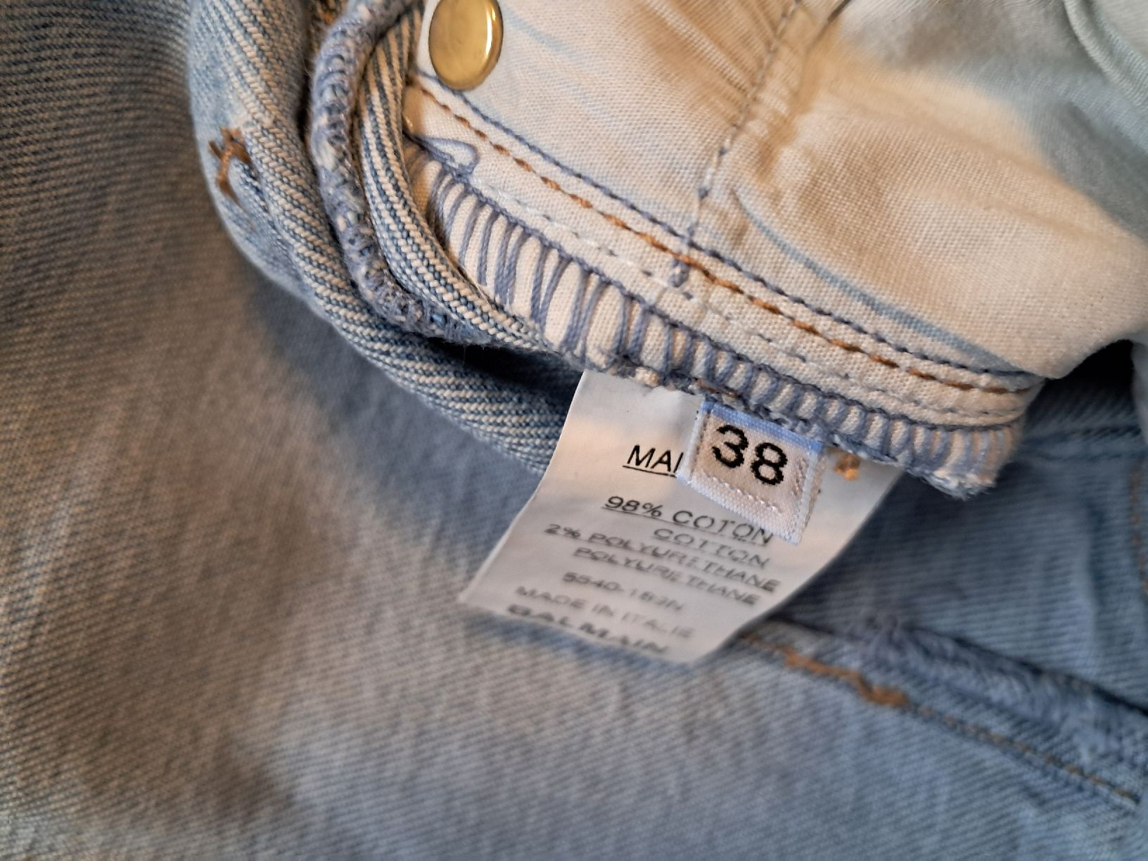 Balmain Jeans: Balmain Jeans 36 – Usato da Kefikon TG venduto da theratpack20 5