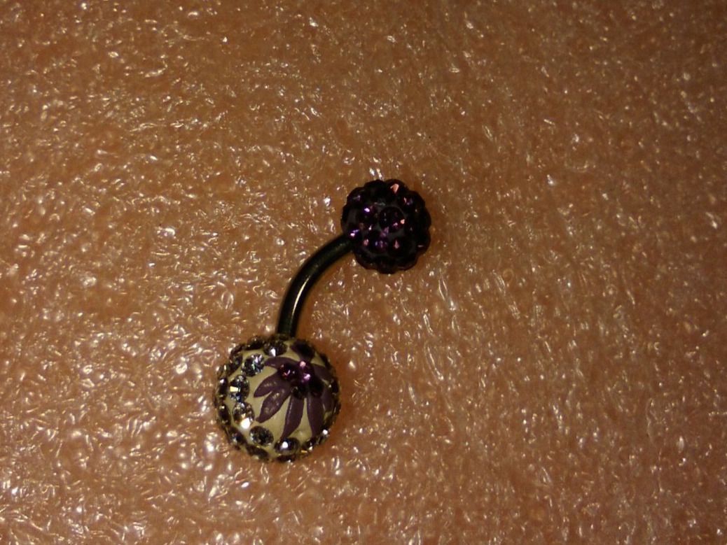 Bijoux piercing: bauchnabel piercing,,weiss und lela farben – Neuf (Voir description) à Basel par bijoutrie_4 1