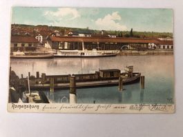 Romanshorn  - (Frachtschiff mit Eisenbahnwaggons) 1902