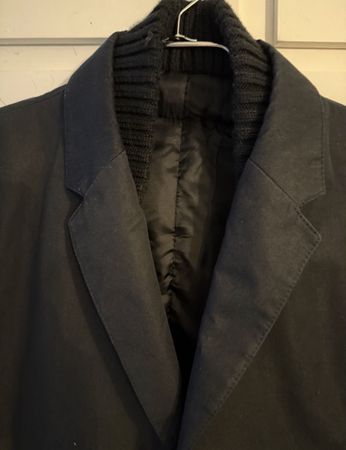 Giacca uomo elegante Gazzarrini nera taglia 50 autunno inver