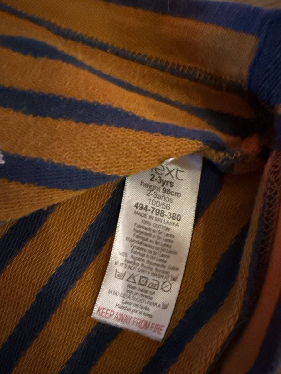 Next Vestiti & Gonne: Next Kleid, Grösse 98, gestreift mit Koala Applikation – Usato da Stampa venduto da Aspirina90 2