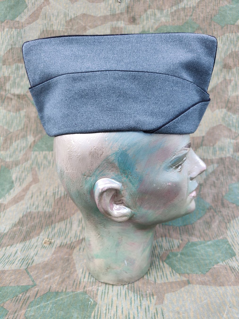 Schweizer Armee Uniformi: Feldmütze Ord. 1972, Grösse 54 – Usato da Bauma venduto da SwissMilitaria 2