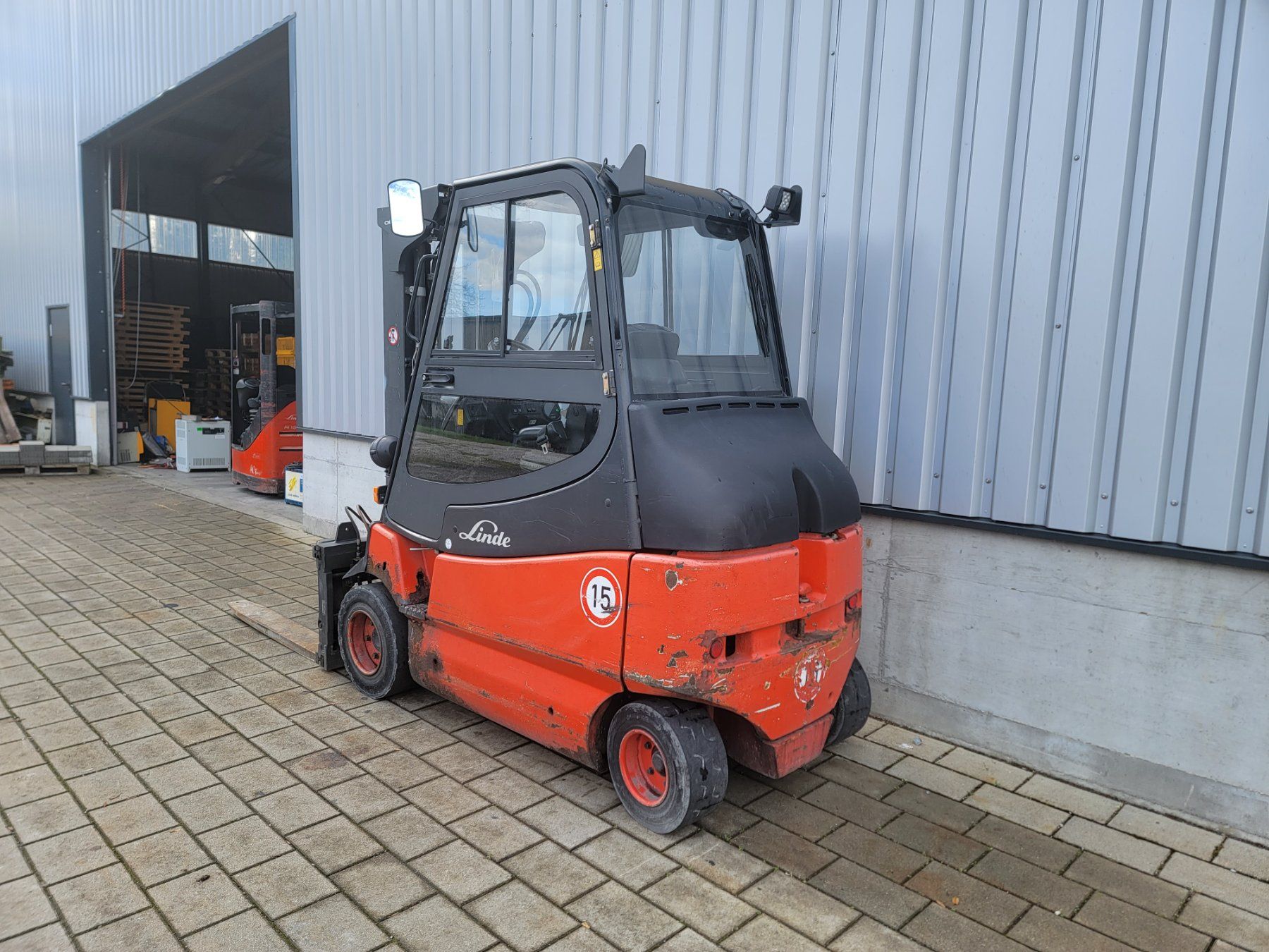 Linde Carrelli elevatori e a forche: Stapler Linde E30S mit Ausweis Triplex Hub 470cm – Usato da Amriswil venduto da basstempel 1