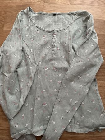 gemblümtes langarm Shirt