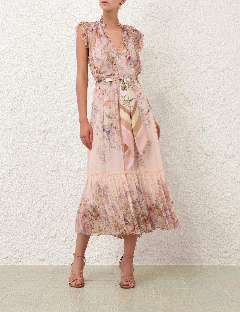 Vestiti: Floral Elegant Summer Midi Dress – Nuovo (secondo la descrizione) da St.Josefen venduto da lop_lh8d 3